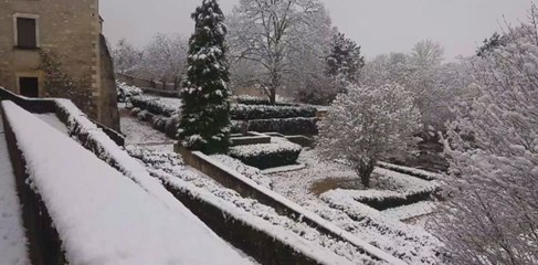 VIDEO(36). Châteauroux : le Couvent des Cordeliers sous la neige