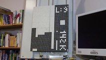 Jouez à Tetris sur un écran à pixels Géants !! vive le vintage lol