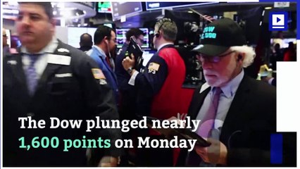 Dow Jones Suffers Worst Day in Over Six Years