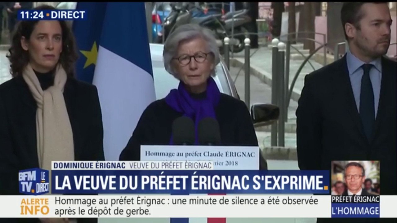 “Je pensais ne jamais revenir sur ce lieu maudit”, affirme la veuve du préfet Érignac à Ajaccio