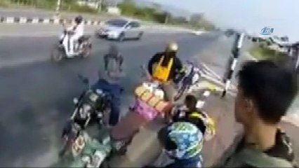 - Kadın Sürücü Metrelerce Sürüklendi