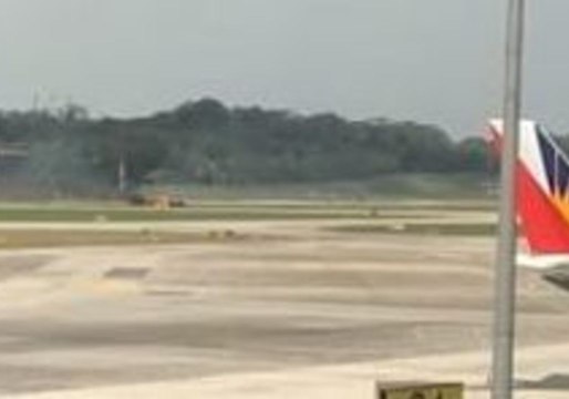 Flights Delayed After Fighter Jet Skids Off Runway at Singapore Airport