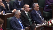 Cumhurbaşkanı Erdoğan: 'Ülkemizde üretilebilecek hiçbir ürünü, yazılımı, sistemi acil durumlar haricinde kesinlikle dışarıdan hazır olarak almayacağız.Gerekirse daha çok zaman harcayacak, gerekirse daha çok para harcayacak ama mutlaka k