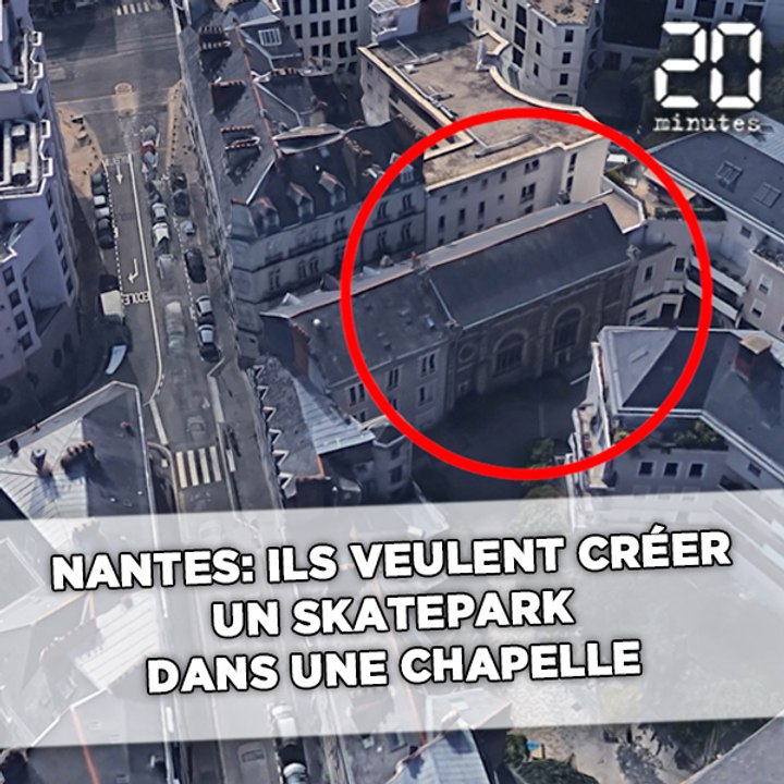 Nantes: Ils veulent créer un skatepark dans une chapelle