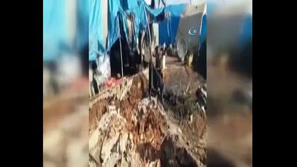 PYD�li teröristler mülteci kampına saldırdı: 3 ölü