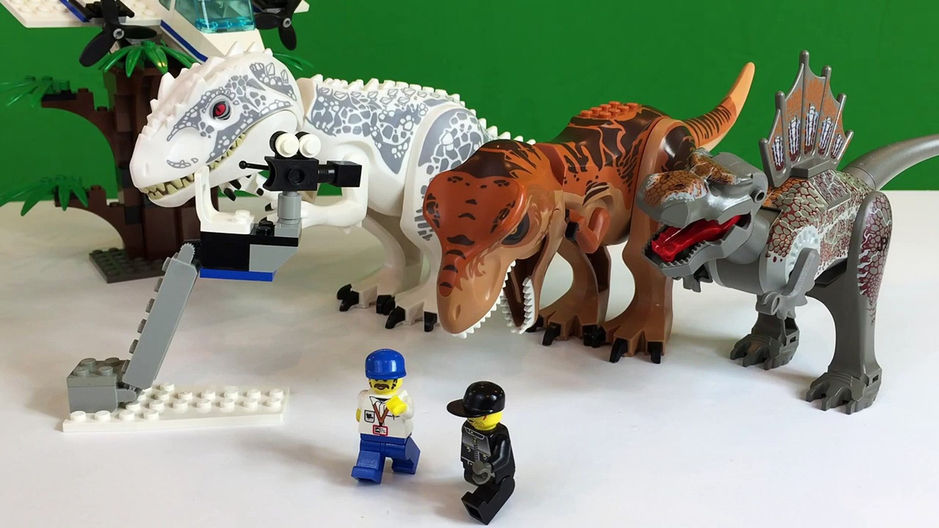 LEGO Studios 1371 Jurassic Park 3 Spinosaurus Attack Dinosaurs! Review! -  Vídeo Dailymotion