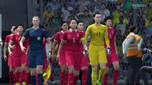 Brasil x China !!!!  FIFA 16 - Olimpiadas 2016!