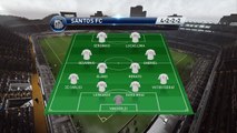 SANTOS x CHAPECOENSE !!! - BRASILEIRÃO 2016 !!! (PES 2016)