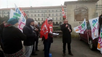 Manif anti réforme du bac au champ de Mars à Angoulême