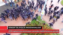 Sinop’ta nükleer karşıtlarına polis müdahalesi