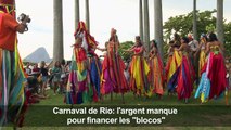 A Rio, un carnaval de rue populaire mais sans le sou