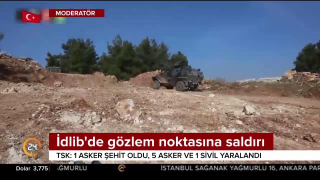 İdlib'deki gözlem noktasına terör saldırısı