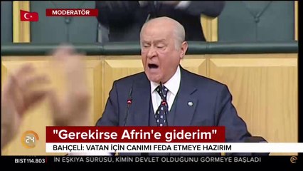 "Gerekirse Afrin'e giderim"