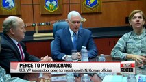 Pence leaves door open for meeting with North Korean officials in PyeongChang