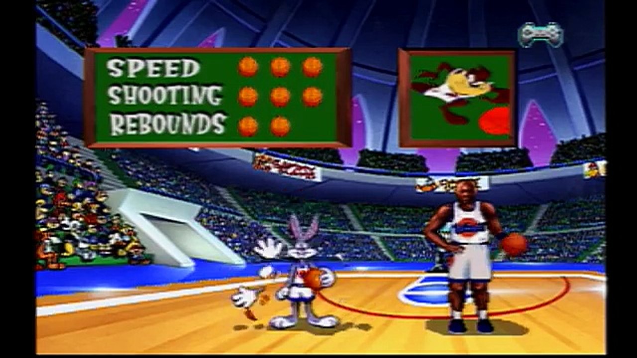 Space Jam - Tune Squad vs. Monstars *Gameplay* [PS1]