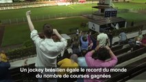 Hippisme: un jockey brésilien égale le record de victoires