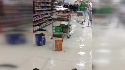 Akvaryumun Camı Kırılınca Balıklar Ortaya Saçıldı