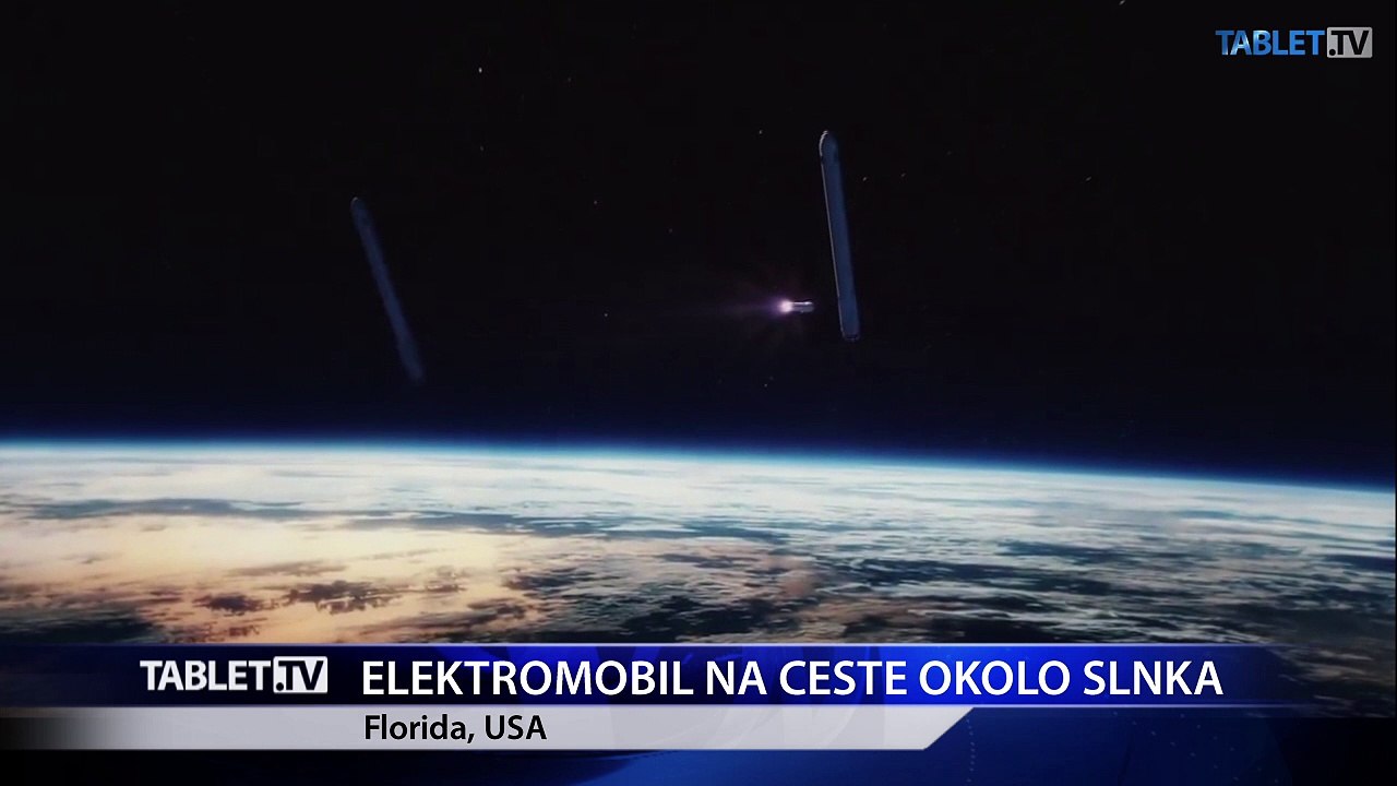 Elektromobil Tesla pôjde na obežnú dráhu okolo Slnka