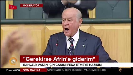 "Gerekirse Afrin'e giderim"