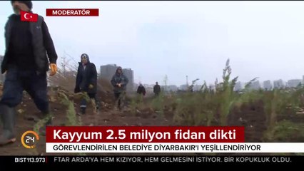 Diyarbakır çiçek bahçesi olacak