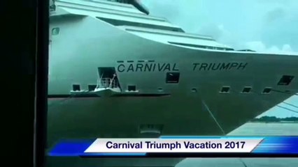 Travel Logs: Carnival Triumph Vacation 2017