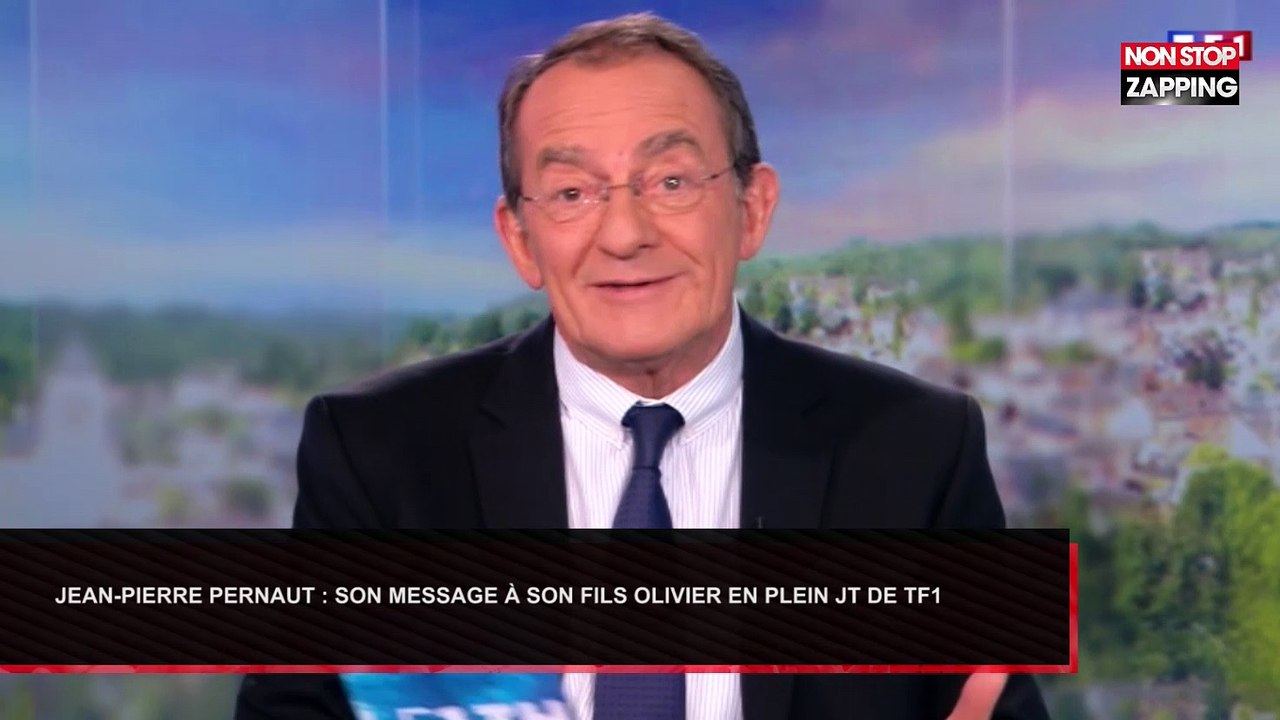 Jean-Pierre Pernaut : Son message à son fils Olivier en plein JT de TF1 (Vidéo)
