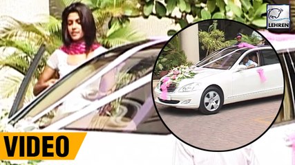 Priyanka Chopra Takes Ride With Father In New Car