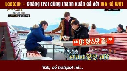 Leeteuk - Chàng trai dùng thanh xuân cả đời xin ké Wifi