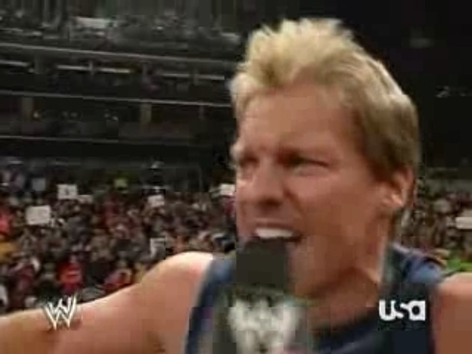 wwe raw Chris Jericho & Santino confrontation 26/11/2007