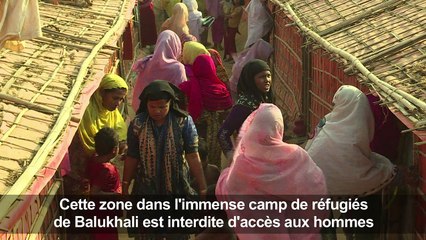 Le "camp des veuves", sancutaire pour les femmes rohingyas
