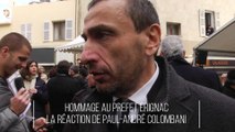 Hommage au préfet Erignac : la réaction de Paul-André Colombani