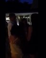 Justin Bieber talking and dancing with fans in Punta Cana, Dominican Republic (April 13)