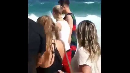 Justin Bieber at Ipanema Beach in Rio de Janeiro, Brazil (March 29, 2017)