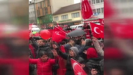Gurbetçilerden Afrin'deki Mehmetçiğe Destek