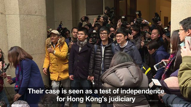Hong Kong democracy activists walk free in appeal victory