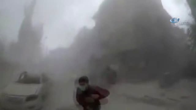 Rusya ve Suriye Uçakları Doğu Guta'yı Bombaladı: 50 Ölü