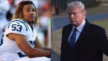 Trump tweets about suspect who killed Colts linebacker Edwin Jackson
