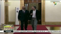 Nicolás Maduro y Rodríguez Zapatero trabajan por el diálogo