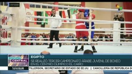 Egipto: III Campeonato Árabe Juvenil de Boxeo