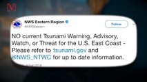 False Tsunami Warning Was Sent to the East Coast, NWS Confirms