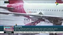 España: 3 muertos en accidentes provocados por intensa nevada
