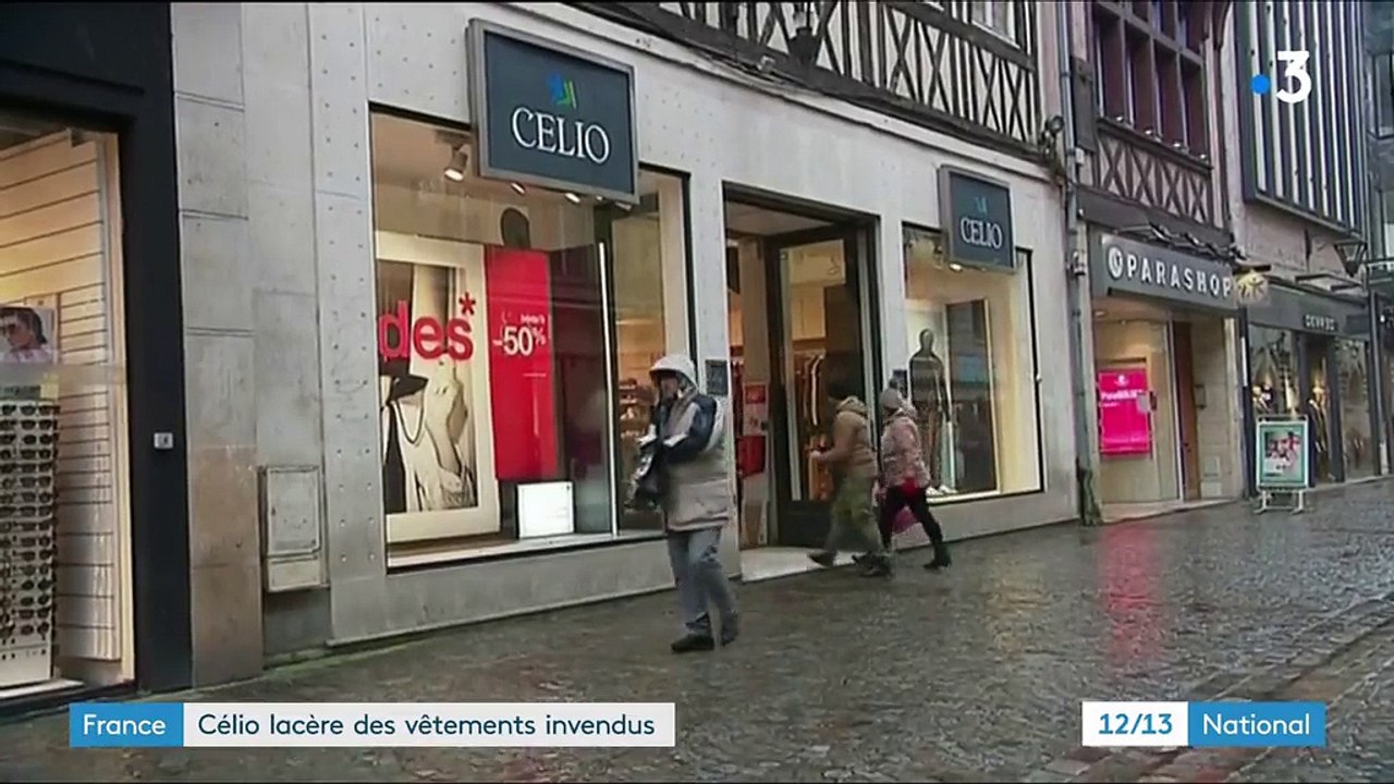 Celio lacère des vêtements invendus en pleine vague de froid