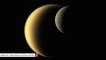 NASA Shares Stunning Cassini Image Of Two Saturn Moons