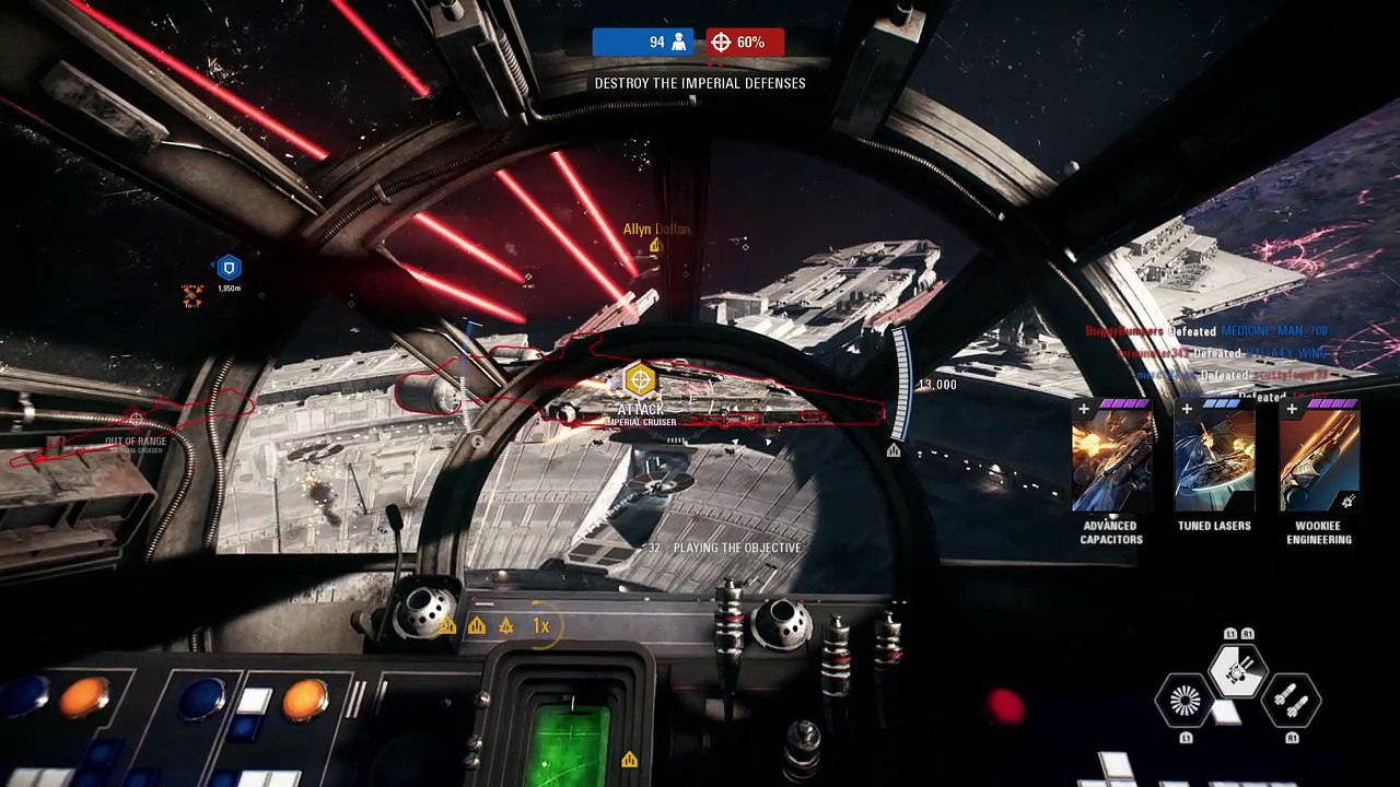 All around wins, Fondor attack, 1P