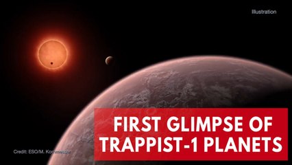 First glimpse of TRAPPIST-1 planets shows some could hold more water than Earth