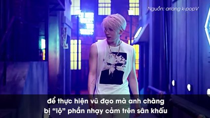 Đỏ mặt vì những sự cố với quần bó của sao nam Hàn