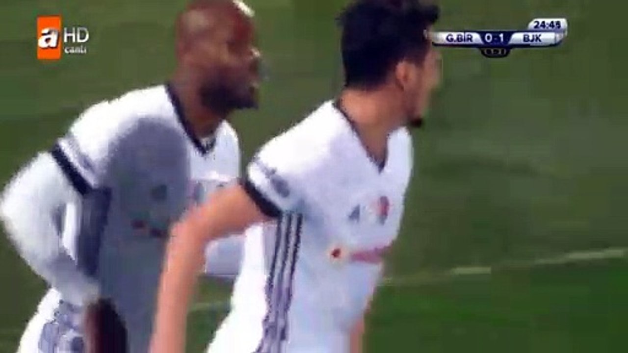 Mustafa Pektemek  GOAL HD - Genclerbirligi 0-1 Besiktas 06.02.2018
