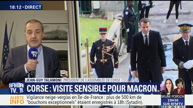 Corse: Nous attendons que Macron ouvre la voie à des négociations constructives afin d'apaiser les relations , Jean-Guy Talamoni