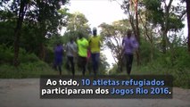 Atletas refugiados sul-sudaneses falam sobre seus planos