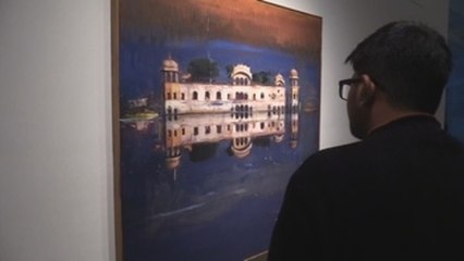 La entropía de la India, en las pinturas del sevillano Daniel Franca